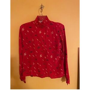 Vintage Maggy London for Casual Corner Silk Blouse